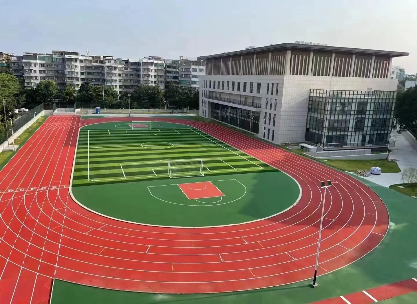汉中市硅PU材料塑胶篮球场 - 一站式服务